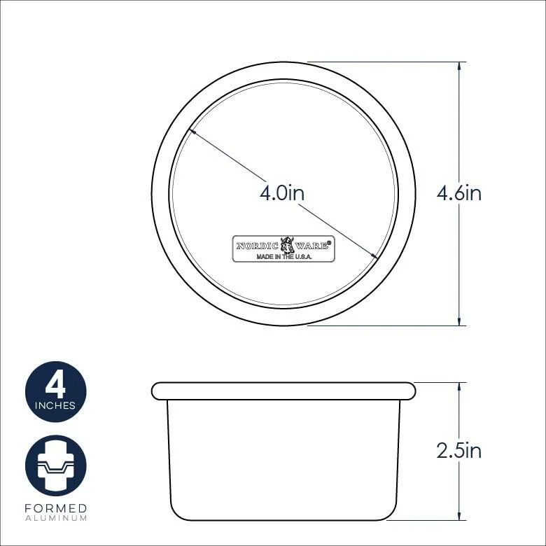 4" Round Cake Pan