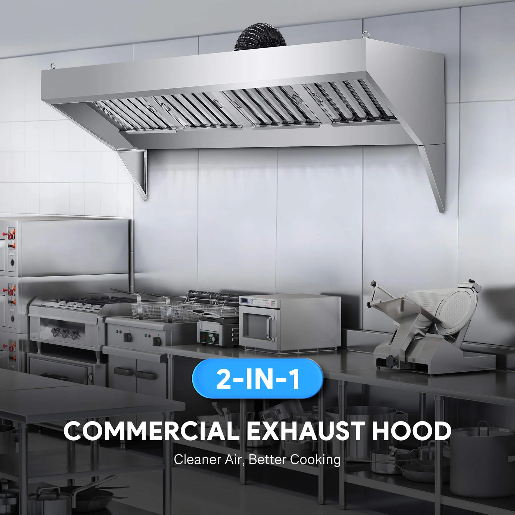 8 ft. Exhaust Hood