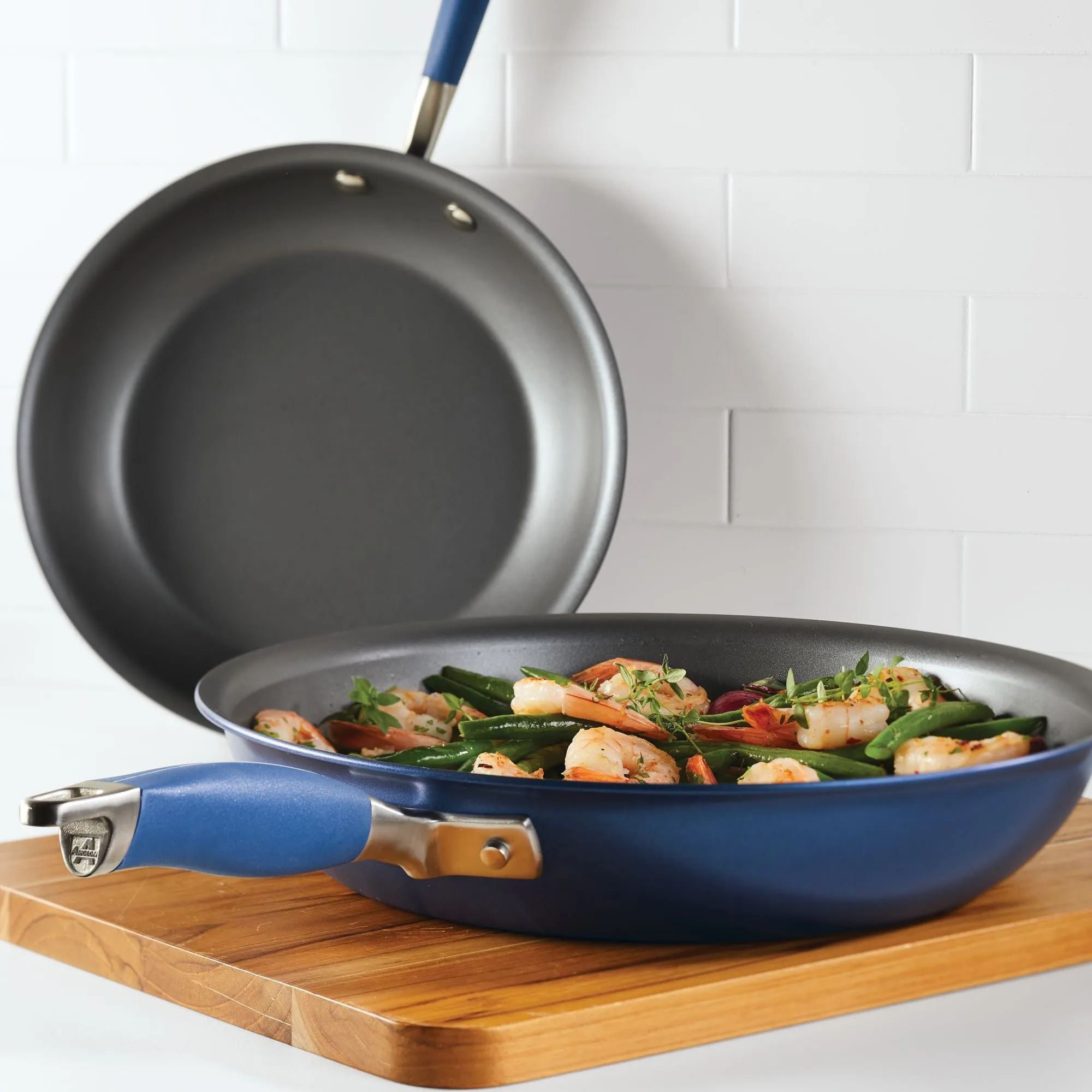 Advanced Home 10.25" & 12.75" Frying Pan Set