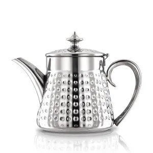 Almarjan 0.7 Liter Stainless Steel Teapot Silver - STS0010603