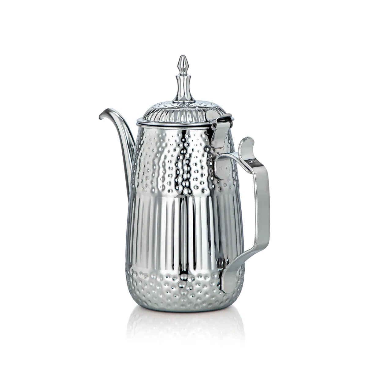 Almarjan 1 Liter Marabaa Collection Stainless Steel Milk Jug Silver - STS0010946