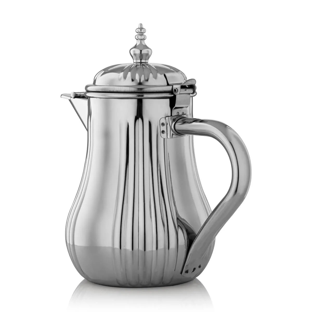 Almarjan 1.2 Liter Stainless Steel Milk Jug Silver - STS0010662