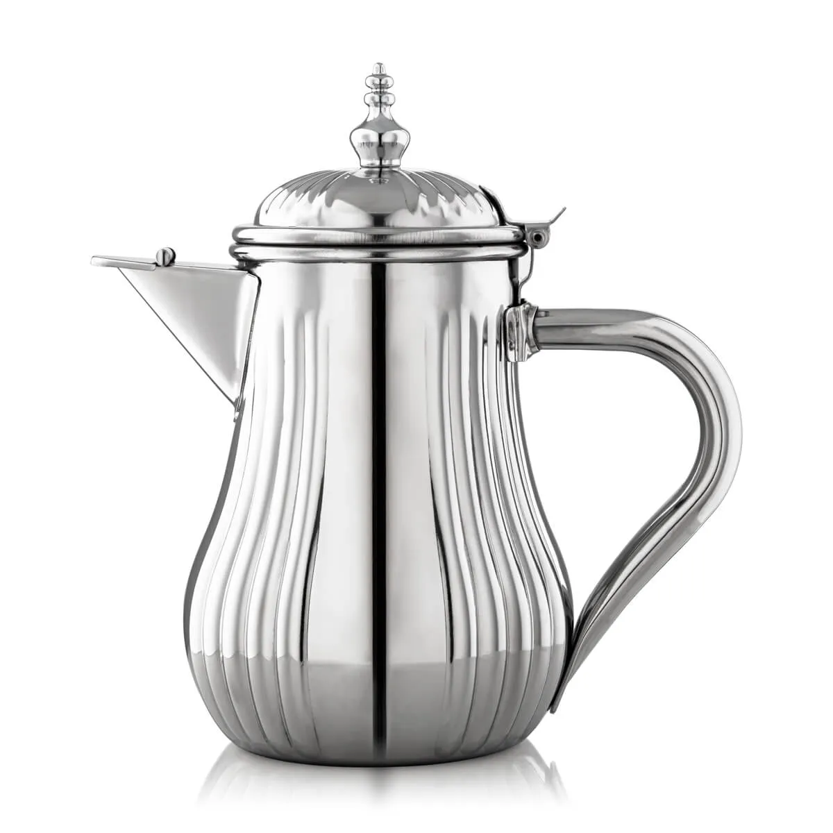 Almarjan 1.2 Liter Stainless Steel Milk Jug Silver - STS0010662