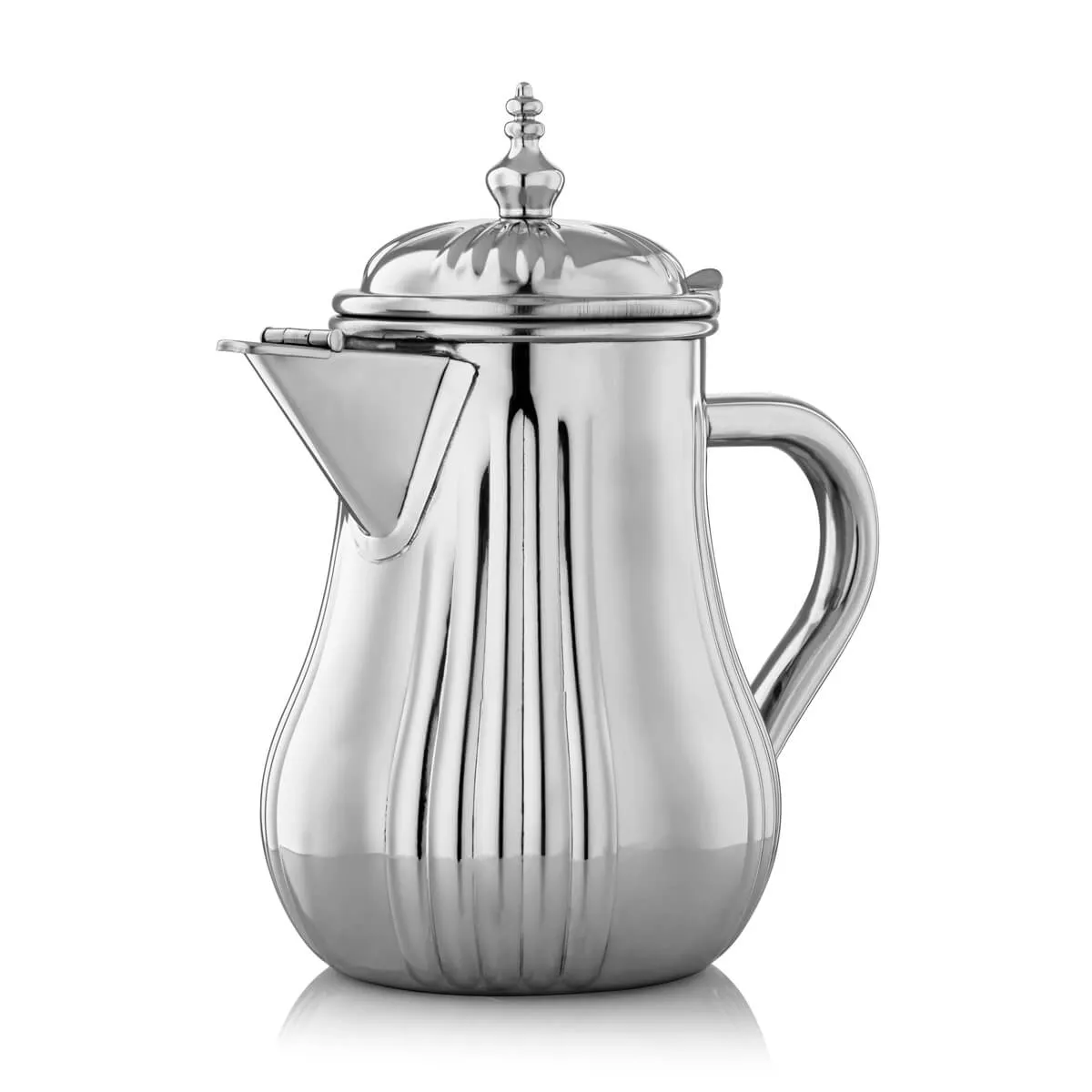 Almarjan 1.2 Liter Stainless Steel Milk Jug Silver - STS0010662