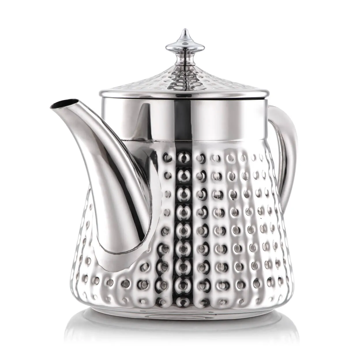 Almarjan 1.3 Liter Stainless Steel Teapot Silver - STS0010605