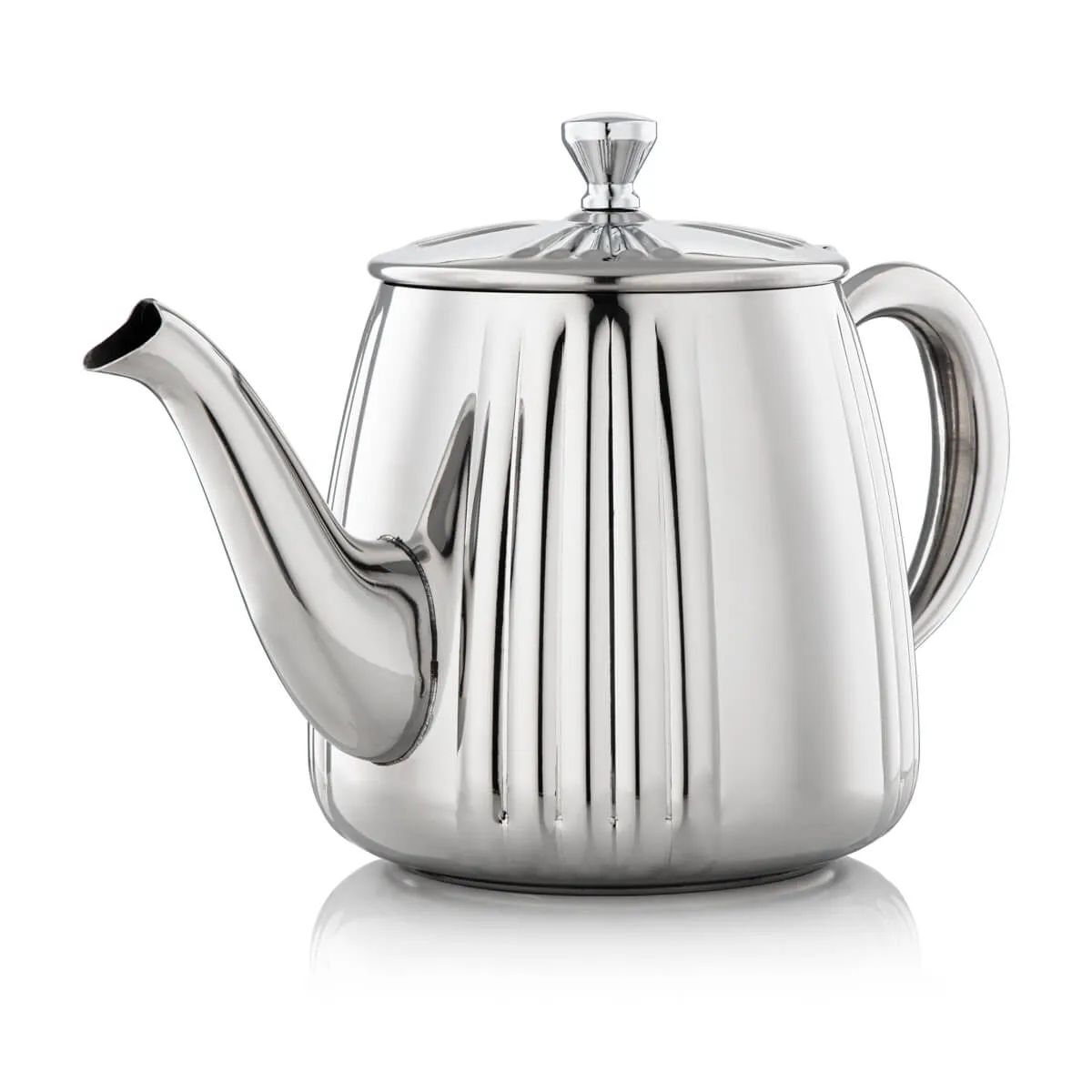 Almarjan 1.4 Liter Stainless Steel Teapot Silver - STS0010639