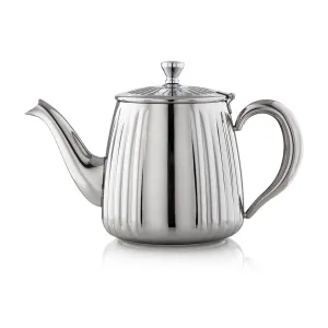 Almarjan 1.4 Liter Stainless Steel Teapot Silver - STS0010639