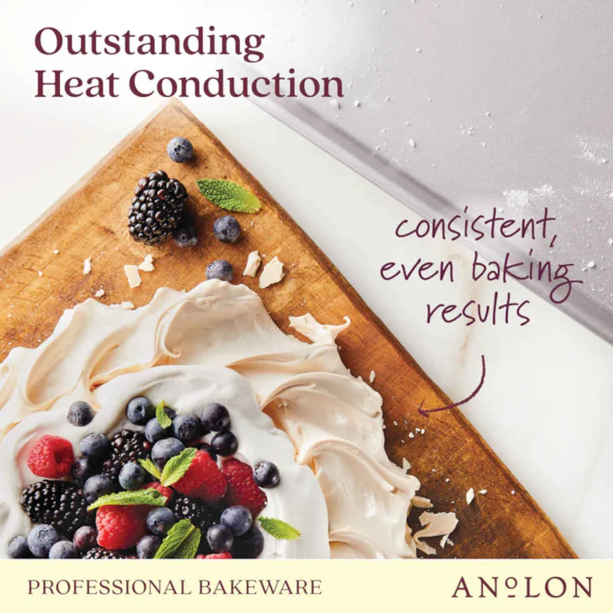 Anolon Pro-Bake Half Sheet 33 x 46cm (Set of 2)