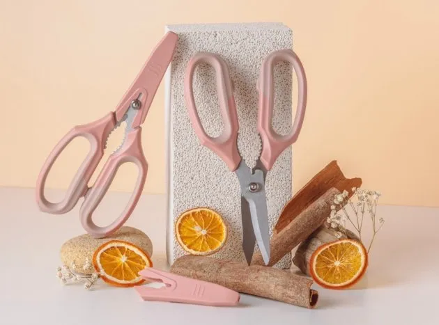 Arsenal Multi Function Scissors Peach Orange