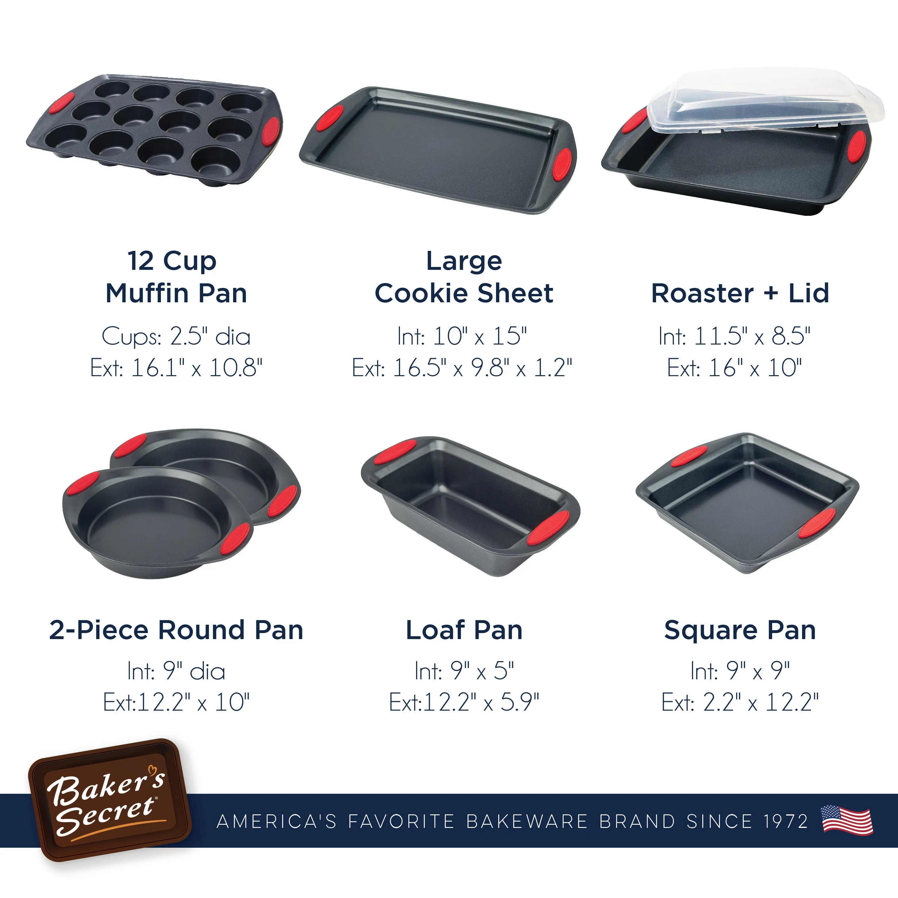 Bakeware set of 8