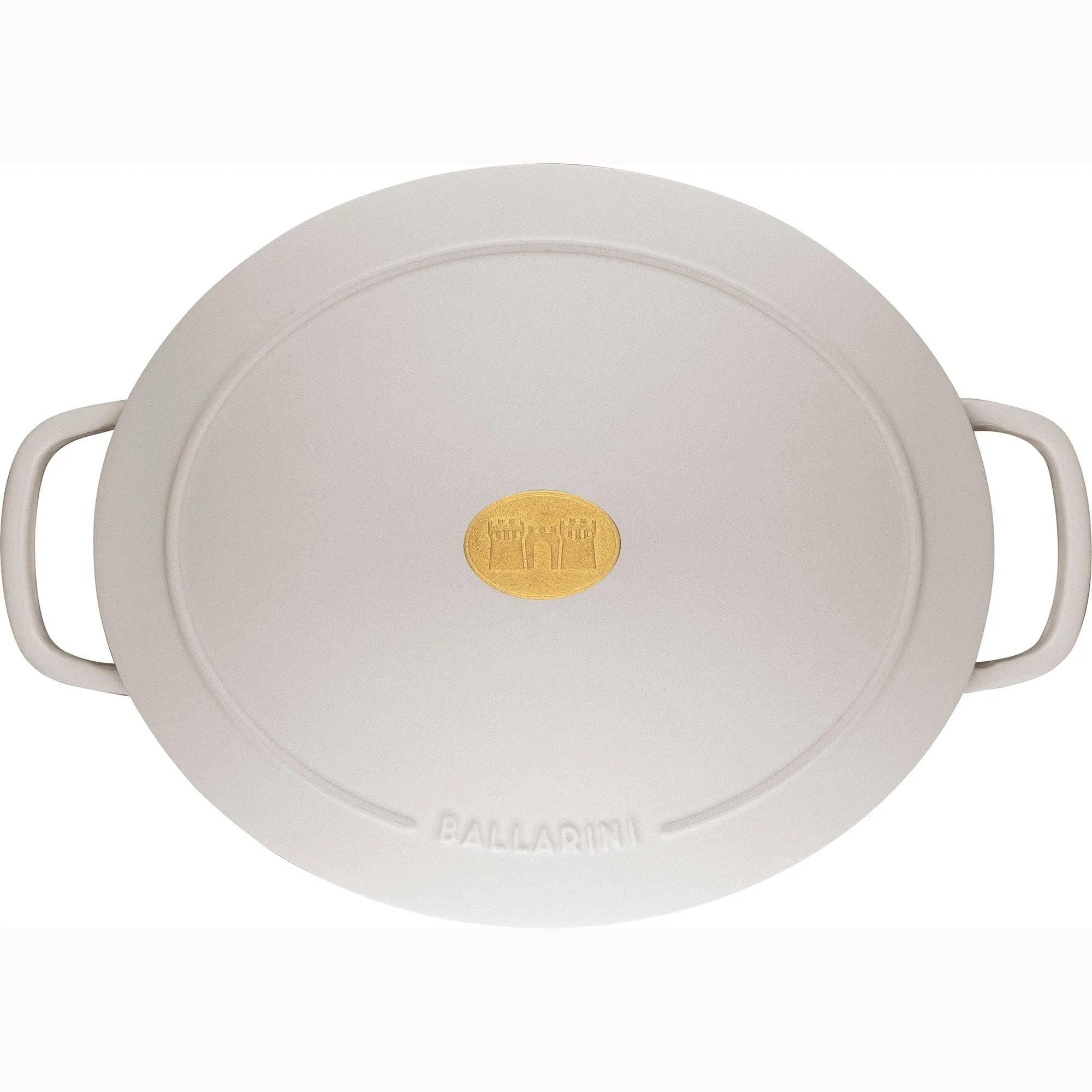 Ballarini Bellamonte Cast Iron 4.75-qt Oval Dutch Oven - Crema White