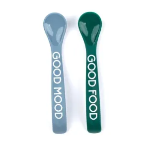 bella tunno silicone spoon set - good mood good food