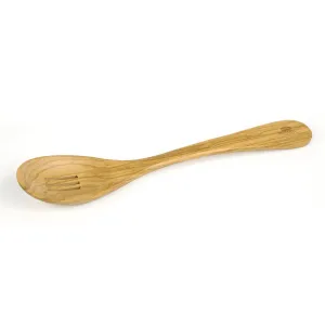 Berard 12-inch Slotted Olivewood Serving Spoon