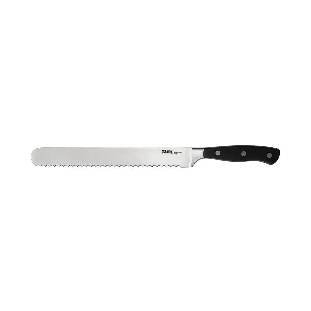 CAC China KFBR-100 Scharfe Knife Bread Forged Straight 10" /Each