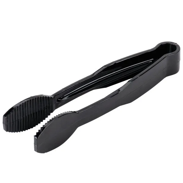 CAMBRO, LUGANO POLYCARBONATE FLAT GRIP TONG - BLACK