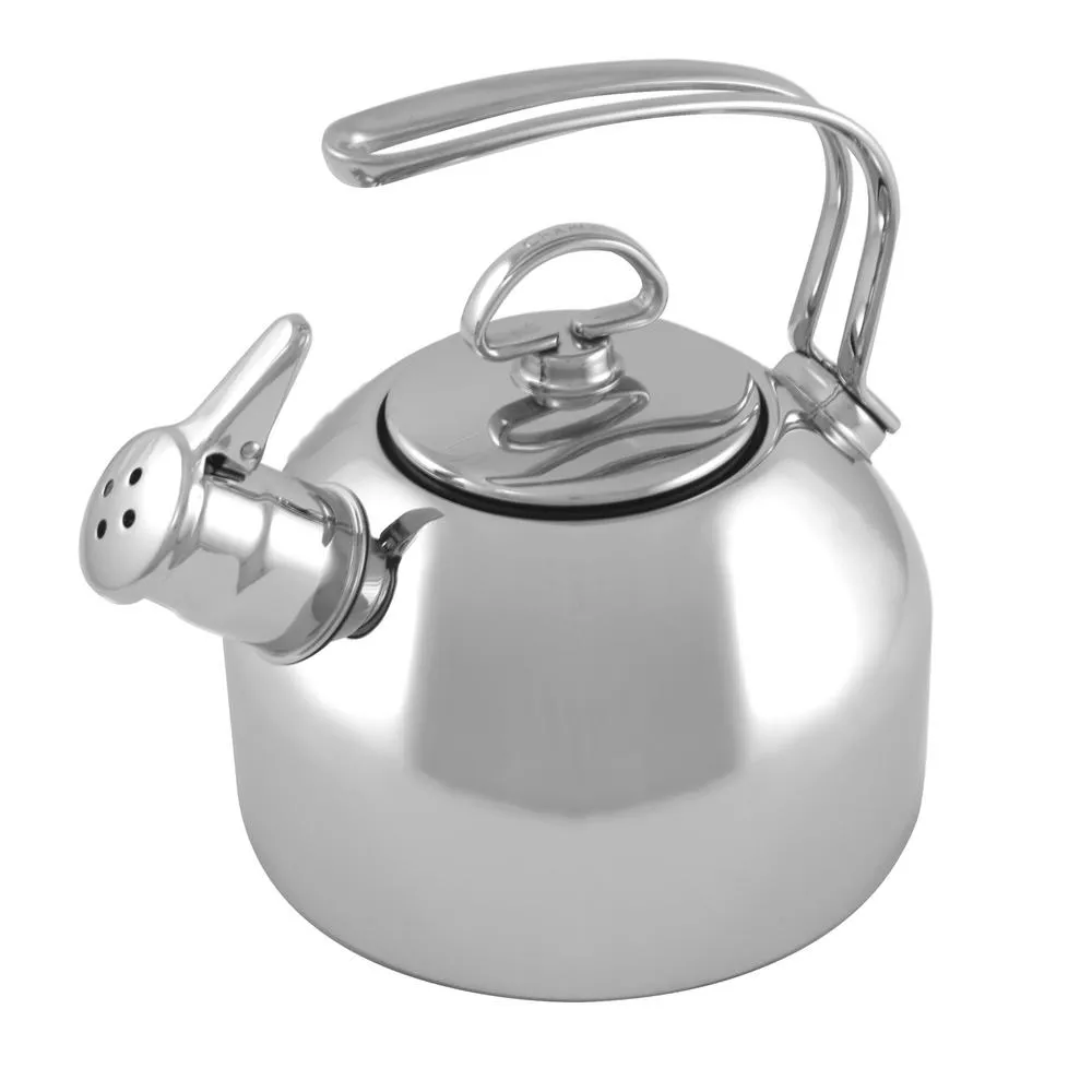 Chantal Classic Tea Kettle,1.8 Qt. - Stainless Steel