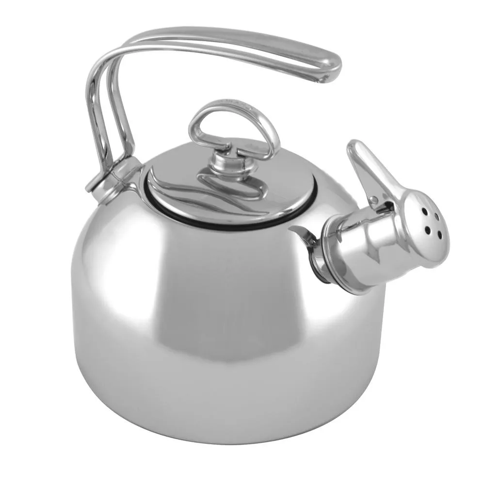 Chantal Classic Tea Kettle,1.8 Qt. - Stainless Steel