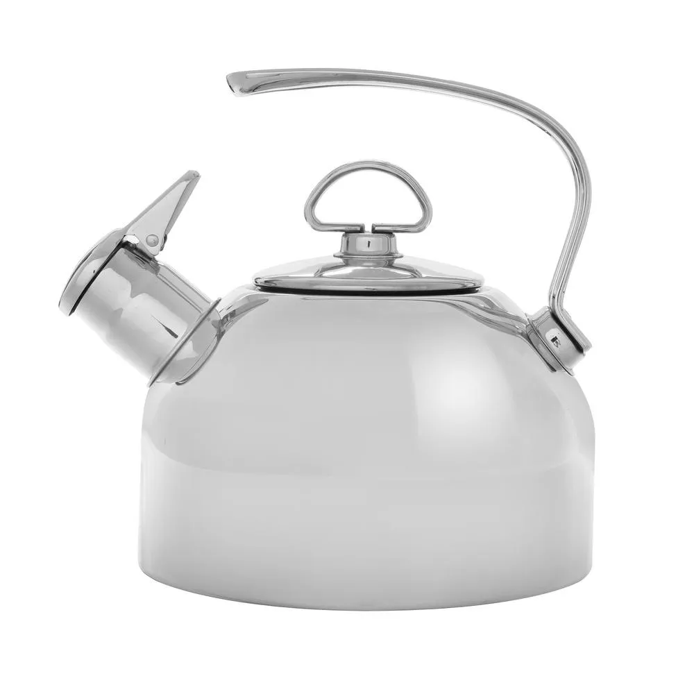 Chantal Classic Tea Kettle,1.8 Qt. - Stainless Steel