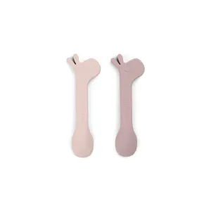 Done by Deer Silicone Spoon - 2 Pack - Powder - Lalee