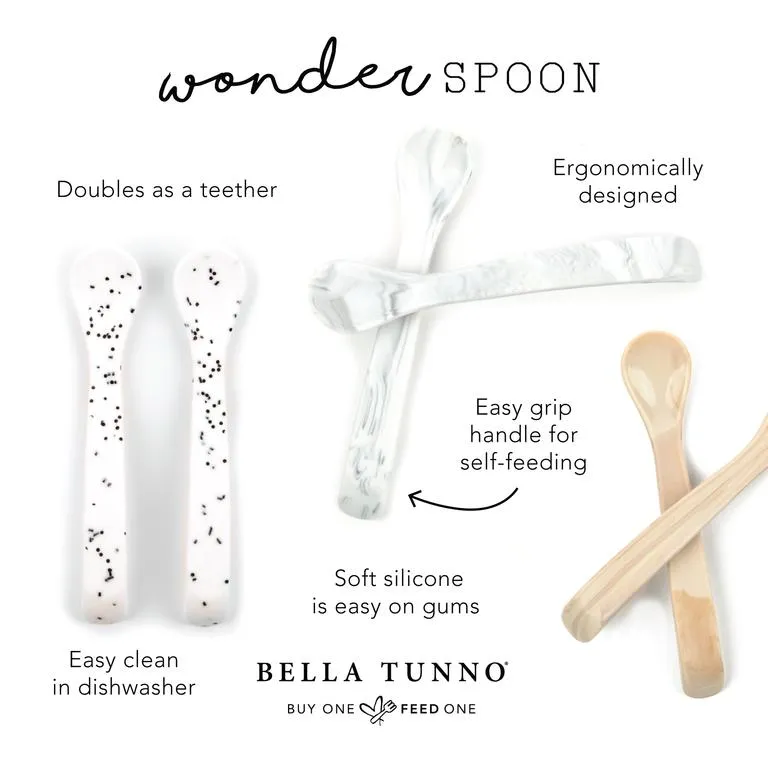 Eat Up & Hello Food Spoon Set