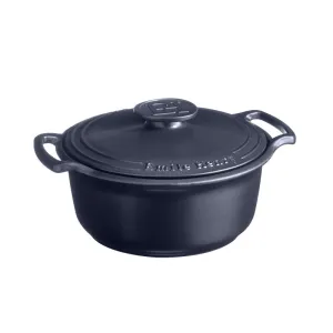 Emile Henry Sublime Round Dutch Oven 3.8L Indigo