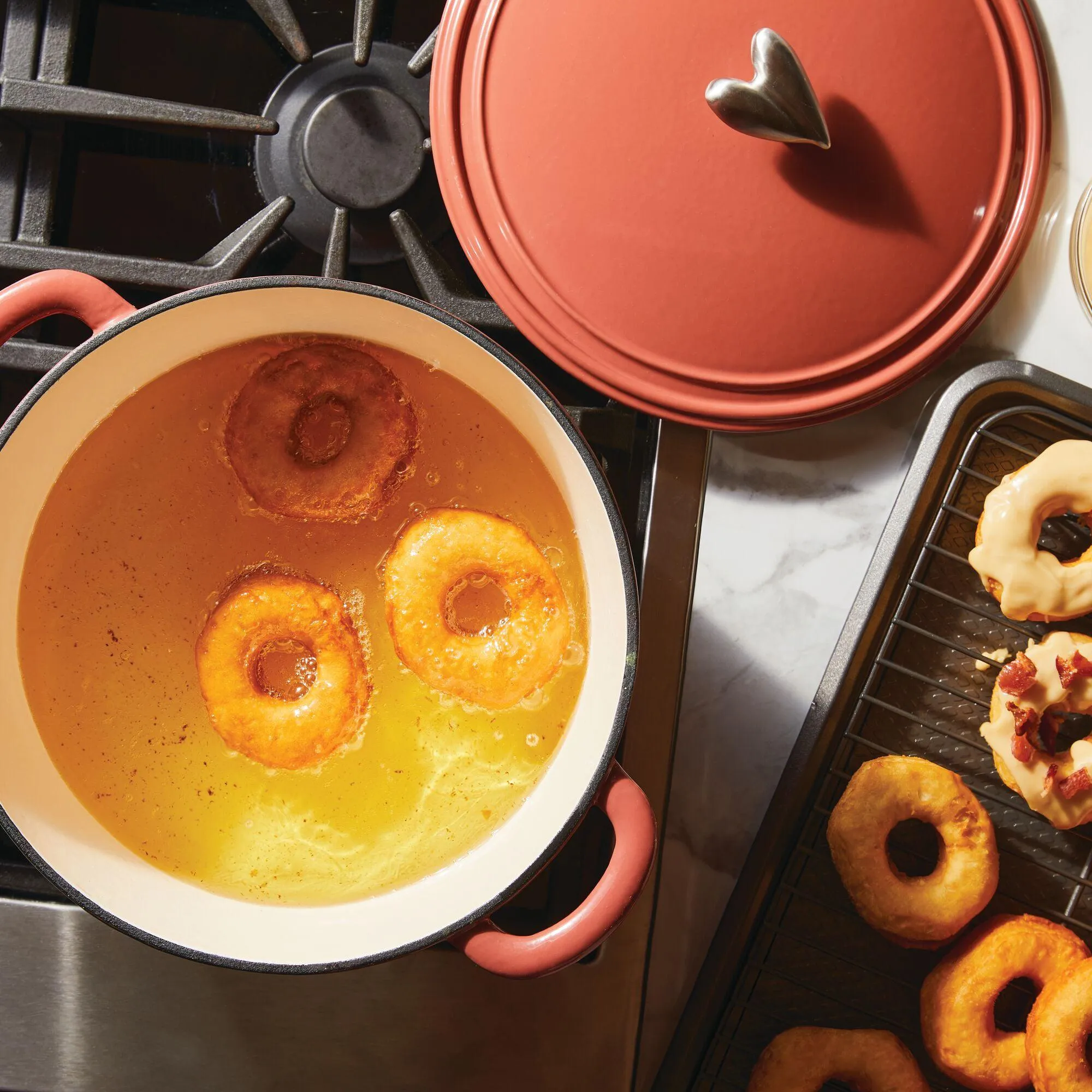 Enameled Cast Iron 6-Quart Dutch Oven with Lid