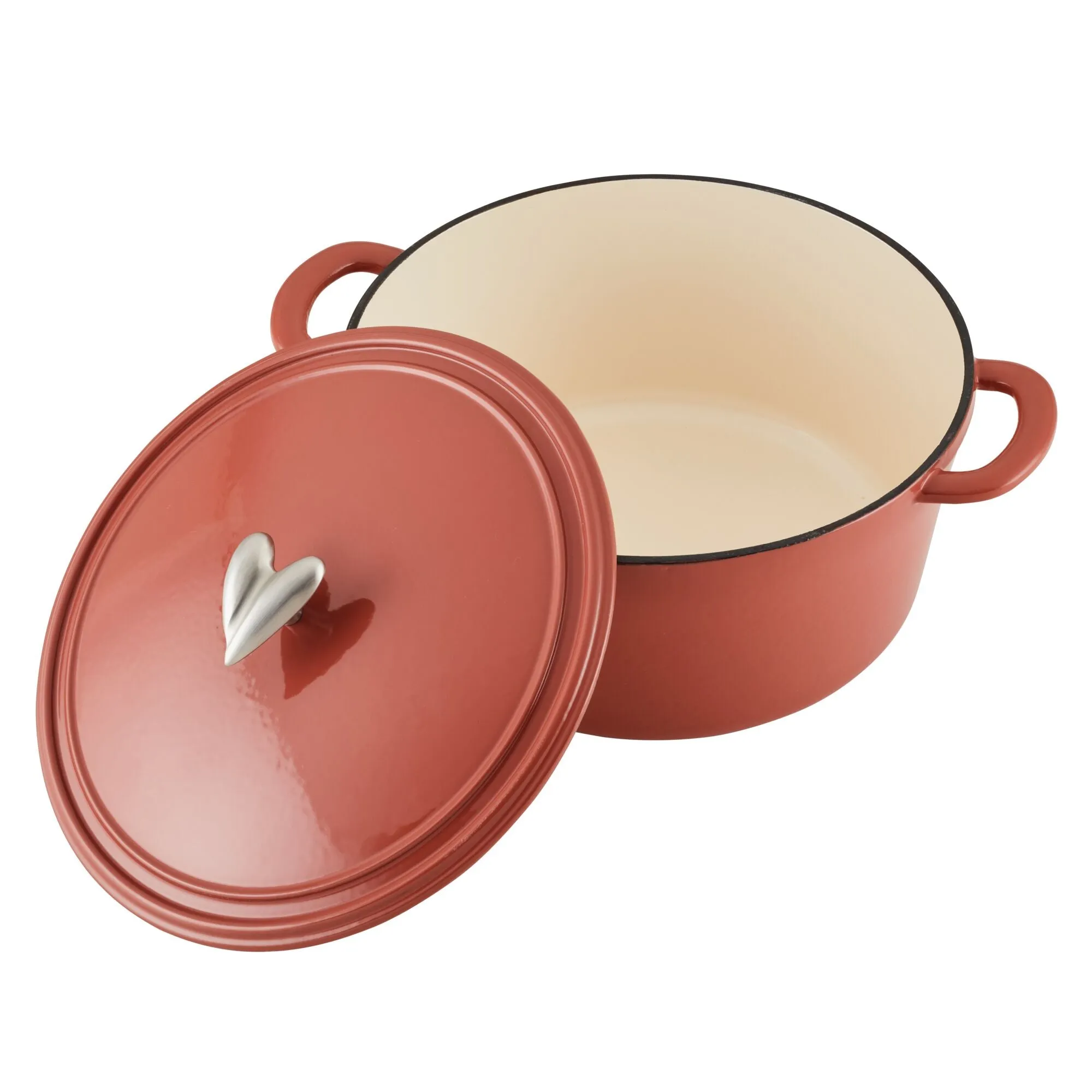 Enameled Cast Iron 6-Quart Dutch Oven with Lid