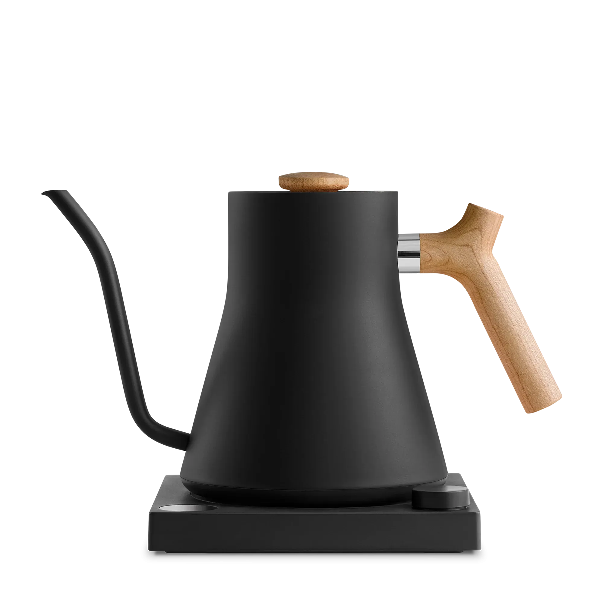 FELLOW Electric Stagg EKG Pour-Over Kettle, Black & Maple