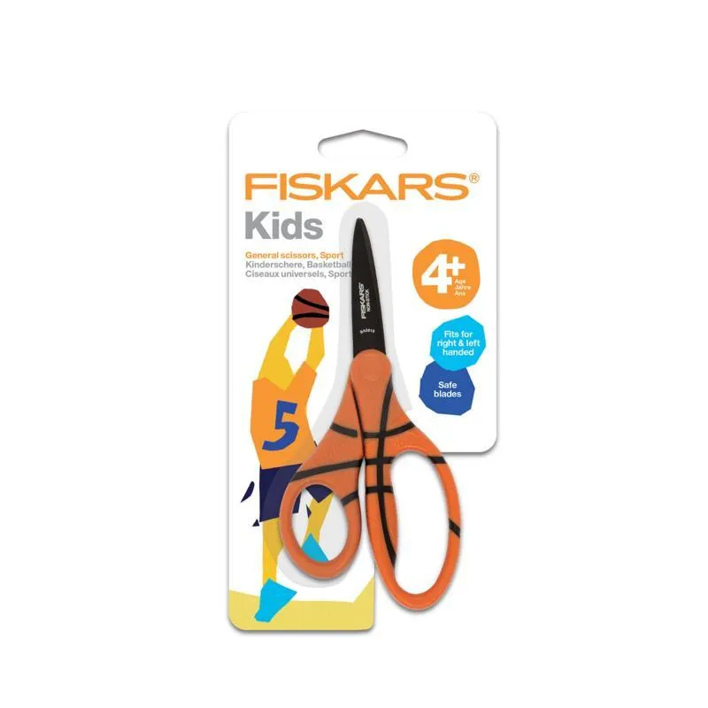 Fiskars Kids Scissors, Basketball