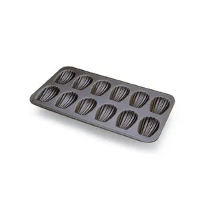 GOBEL Non-stick Madeleine Mould, 12 Cavities