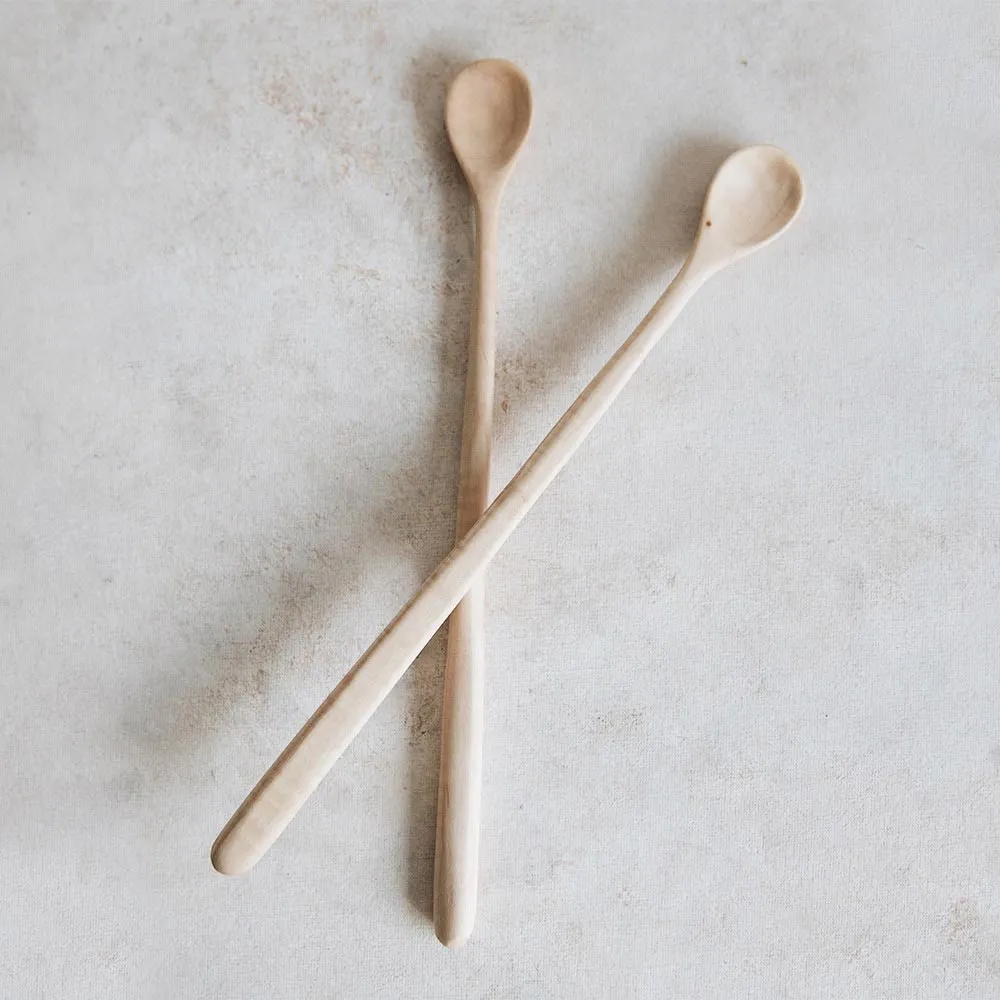 Hand Carved Maple Tasting Spoon