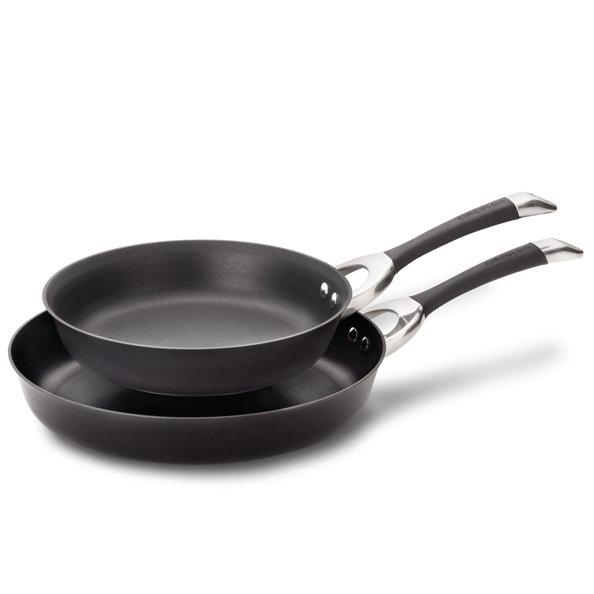 Hard-Anodized Frying Pan Set