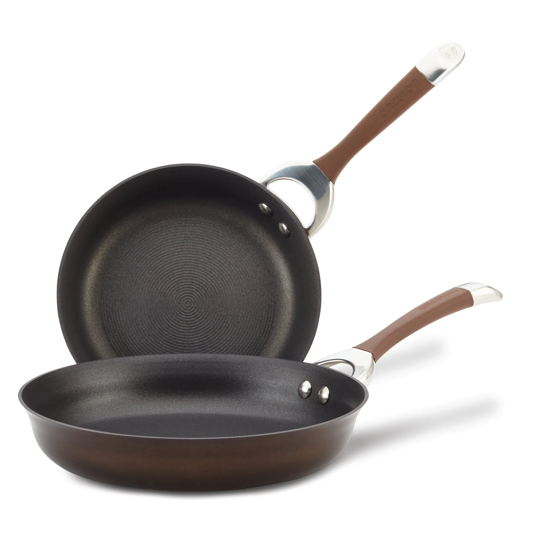 Hard-Anodized Frying Pan Set