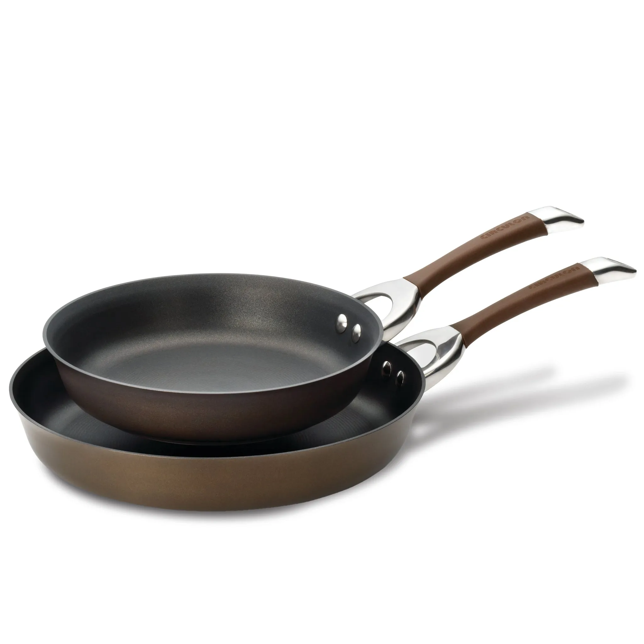 Hard-Anodized Frying Pan Set