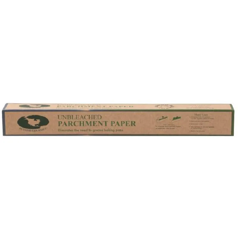 HIC Unbleached Parchment Paper Roll - 71 Sq ft.