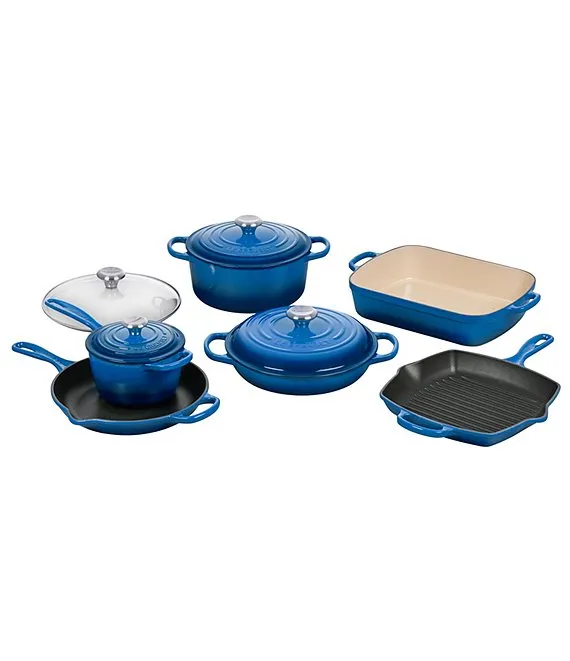 Le Creuset 10-Piece Cast Iron Set