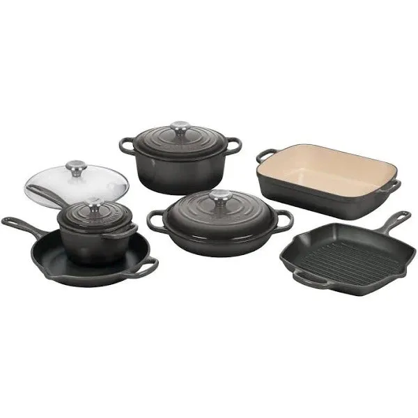 Le Creuset 10-Piece Cast Iron Set