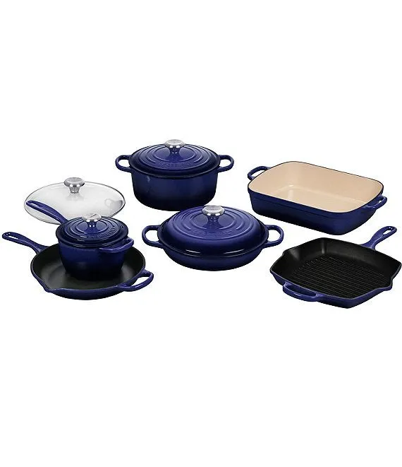 Le Creuset 10-Piece Cast Iron Set