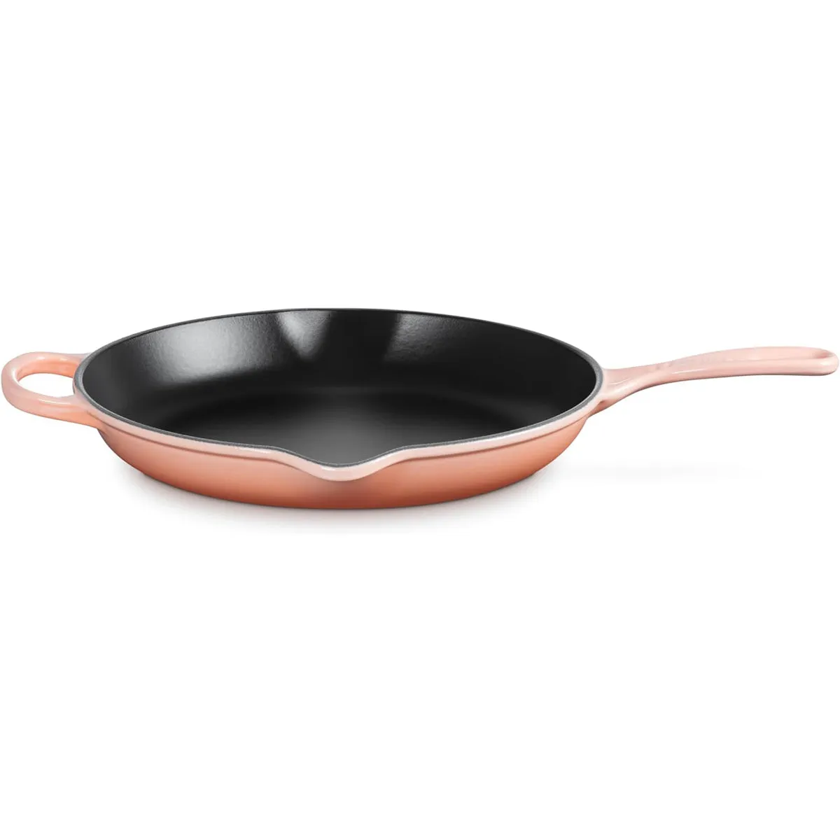 Le Creuset 10.25" (1-3/4 qt.) 10.25" Signature Iron Handle Skillet - Peche