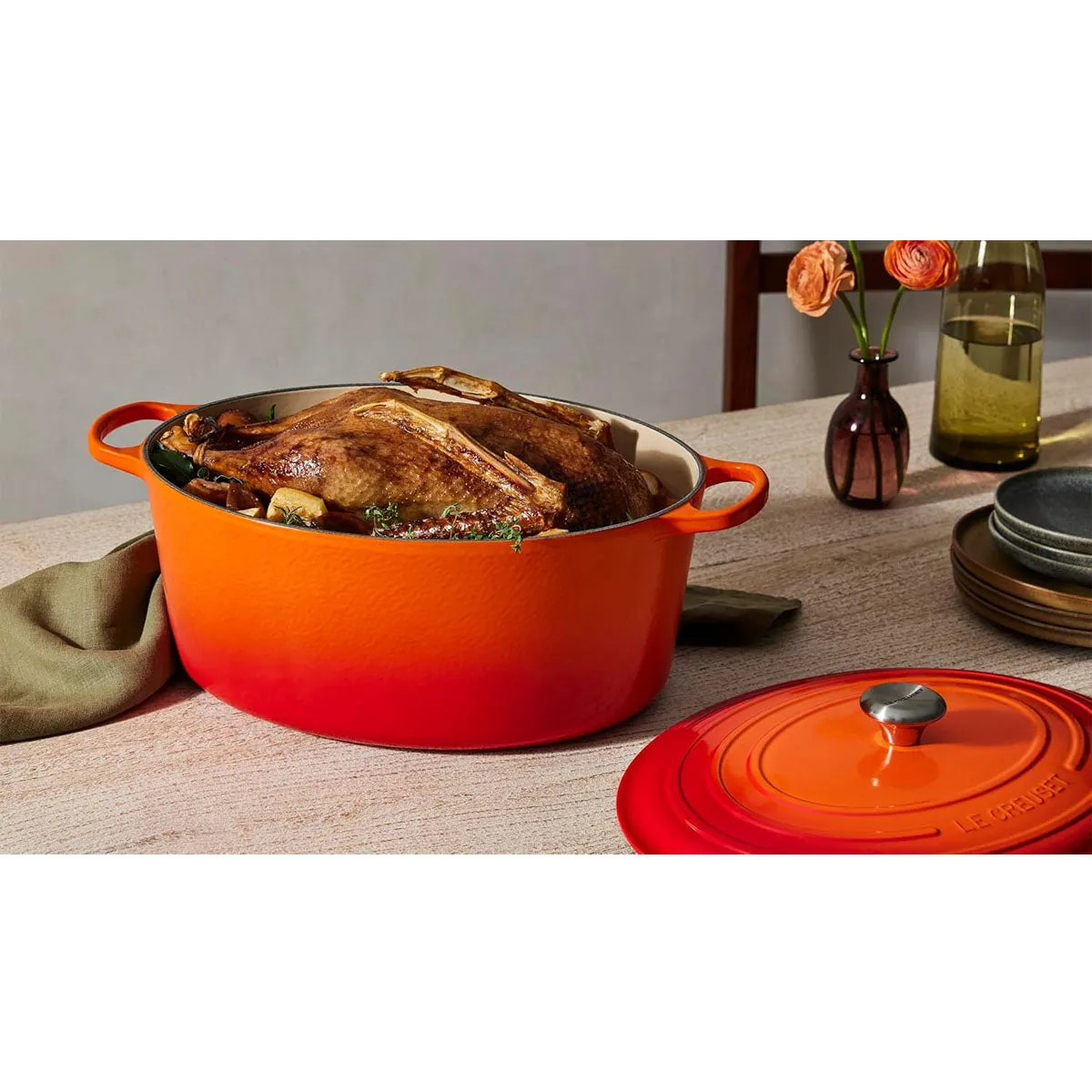 Le Creuset 15.5 qt. Signature Oval Dutch Oven - Caribbean