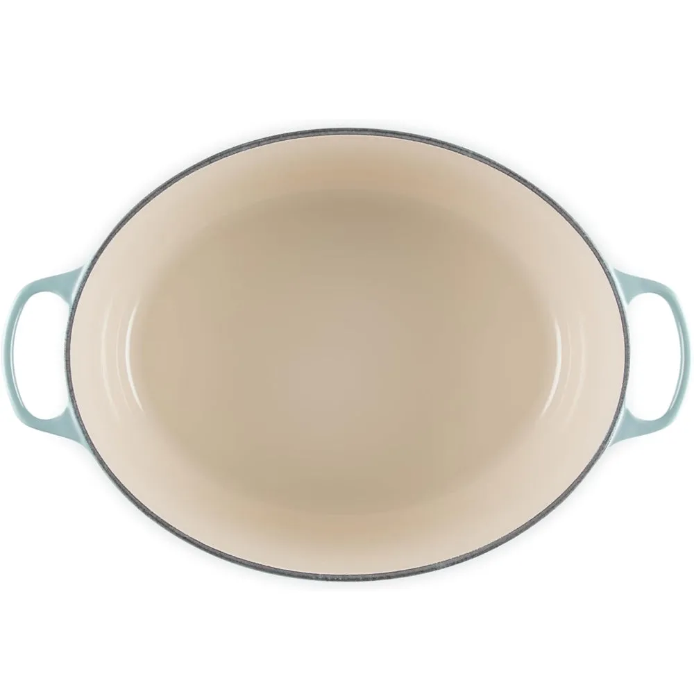 Le Creuset 15.5 qt. Signature Oval Dutch Oven - Sea Salt