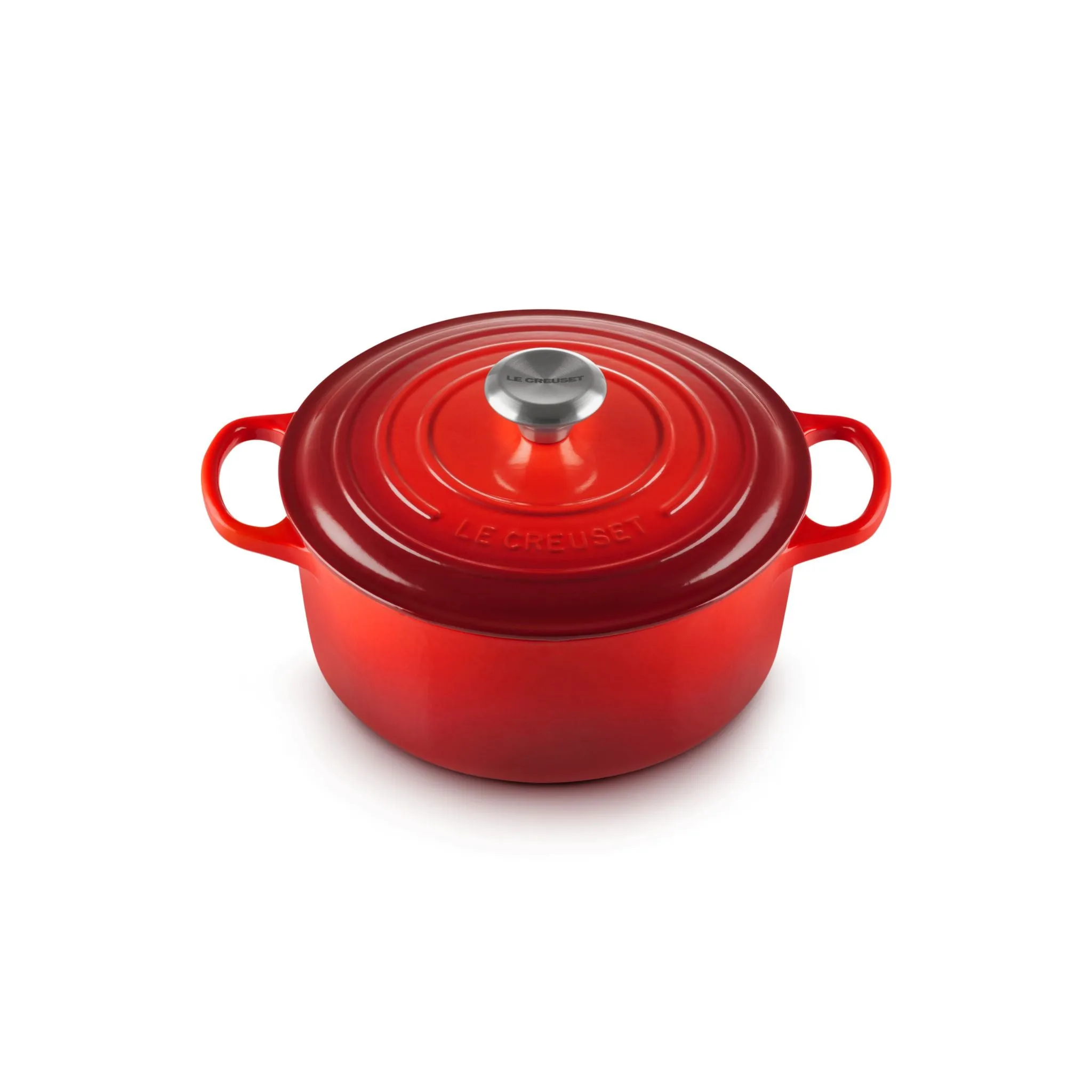 Le Creuset 4.2L Cherry Red/Cerise French/Dutch Oven (24cm)