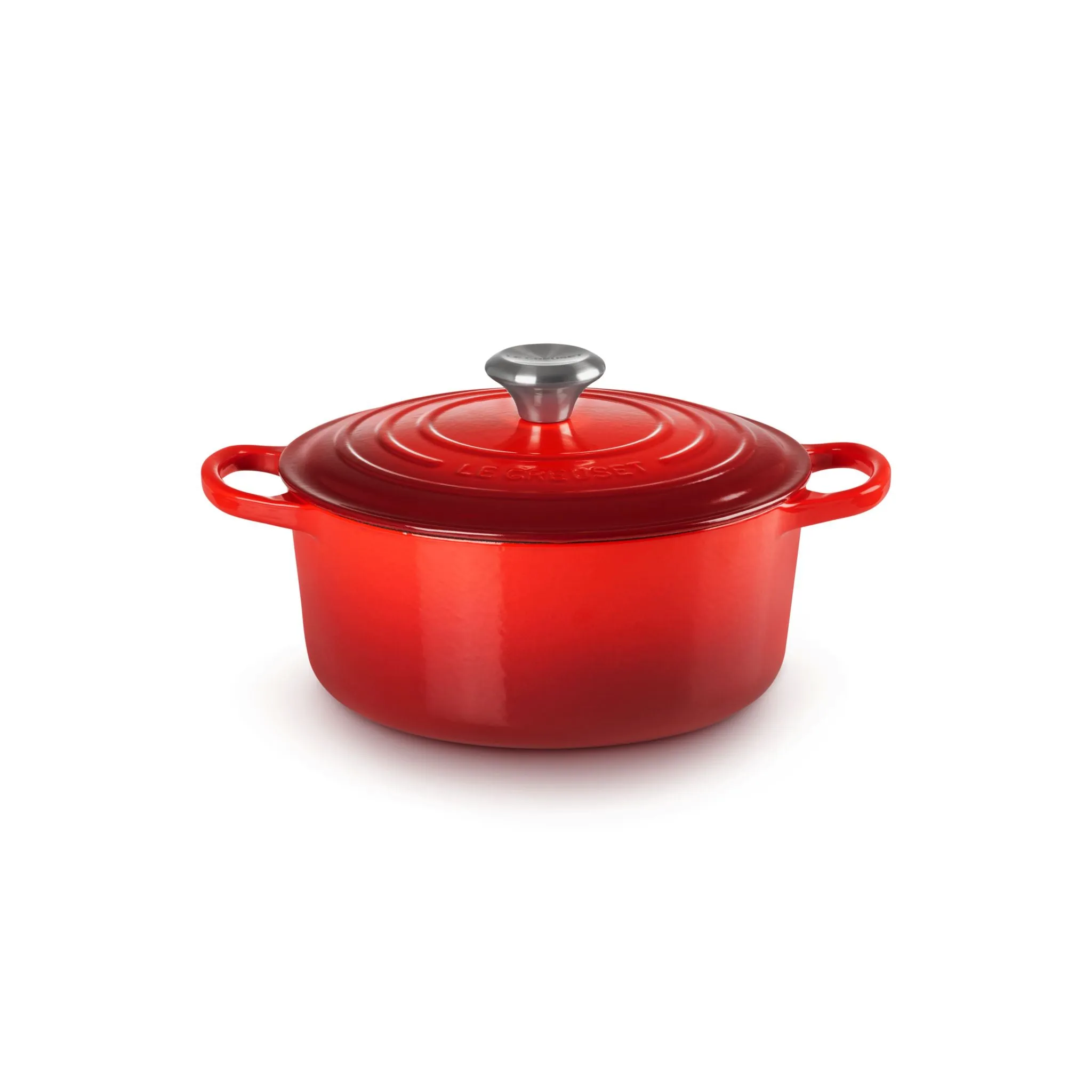 Le Creuset 4.2L Cherry Red/Cerise French/Dutch Oven (24cm)