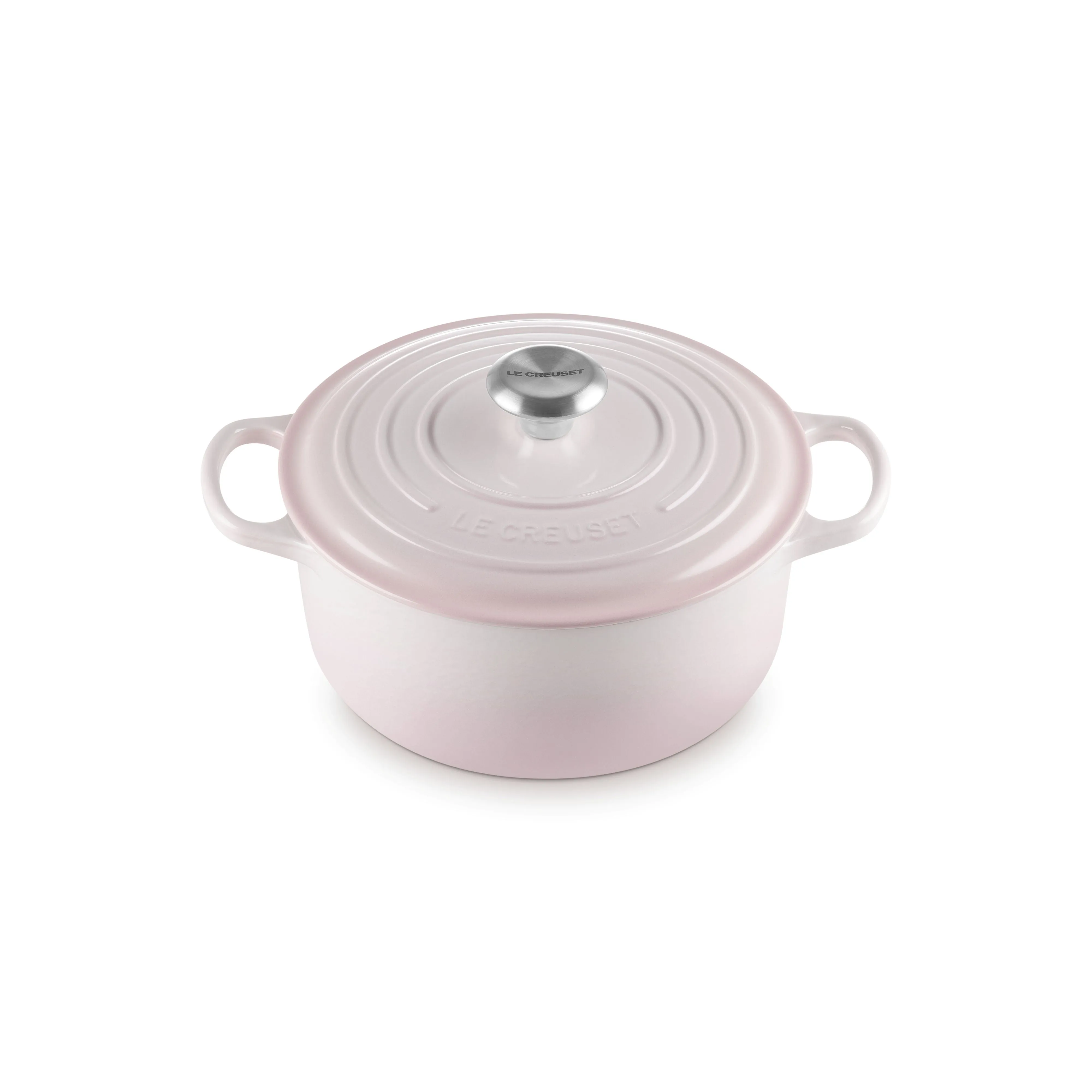 Le Creuset 5.3L Shell Pink French/Dutch Oven (26cm)