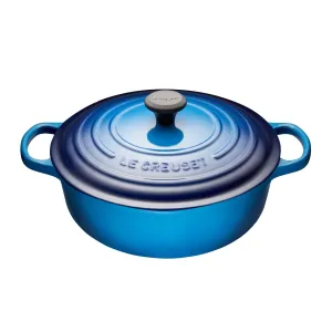 Le Creuset - 6.2L Blueberry Shallow Risotto French/Dutch Oven (30CM)