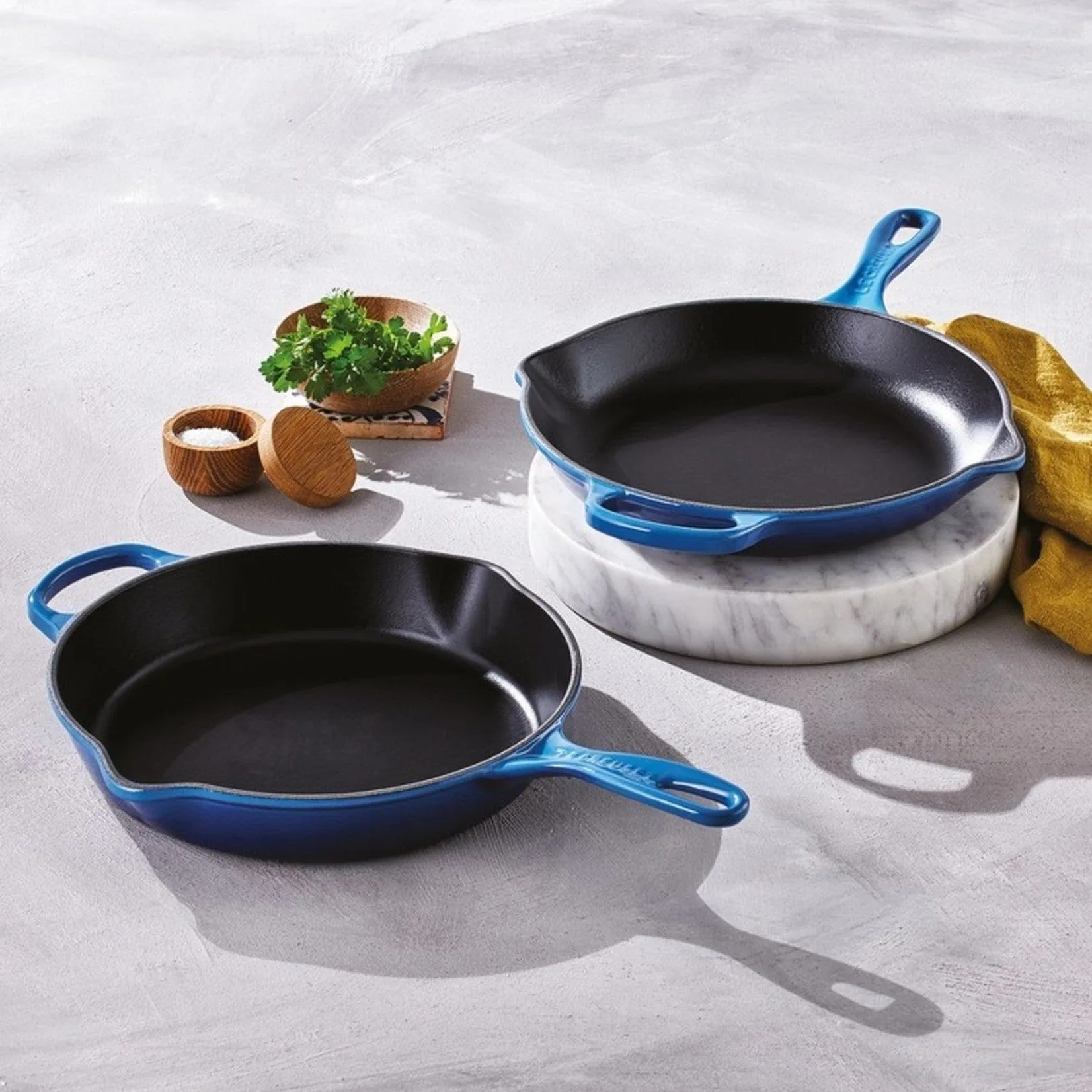 Le Creuset Signature Deep Skillet 26Cm Azure-20187262200422