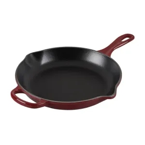 Le Creuset Signature Enameled Cast Iron Skillet, 10.25-Inches, Rhone