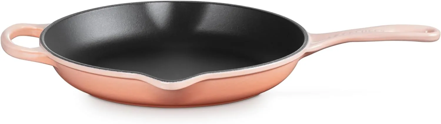 Le Creuset Signature Enameled Cast Iron Skillet, 11.75-Inches, Peche