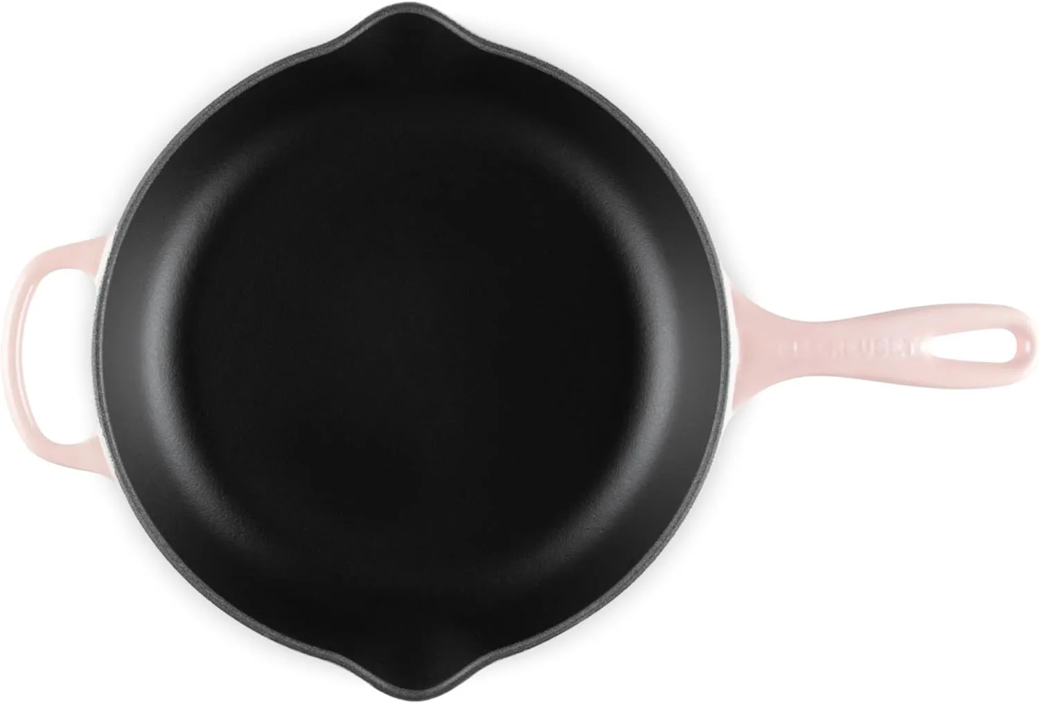 Le Creuset Signature Enameled Cast Iron Skillet, 11.75-Inches, Peche