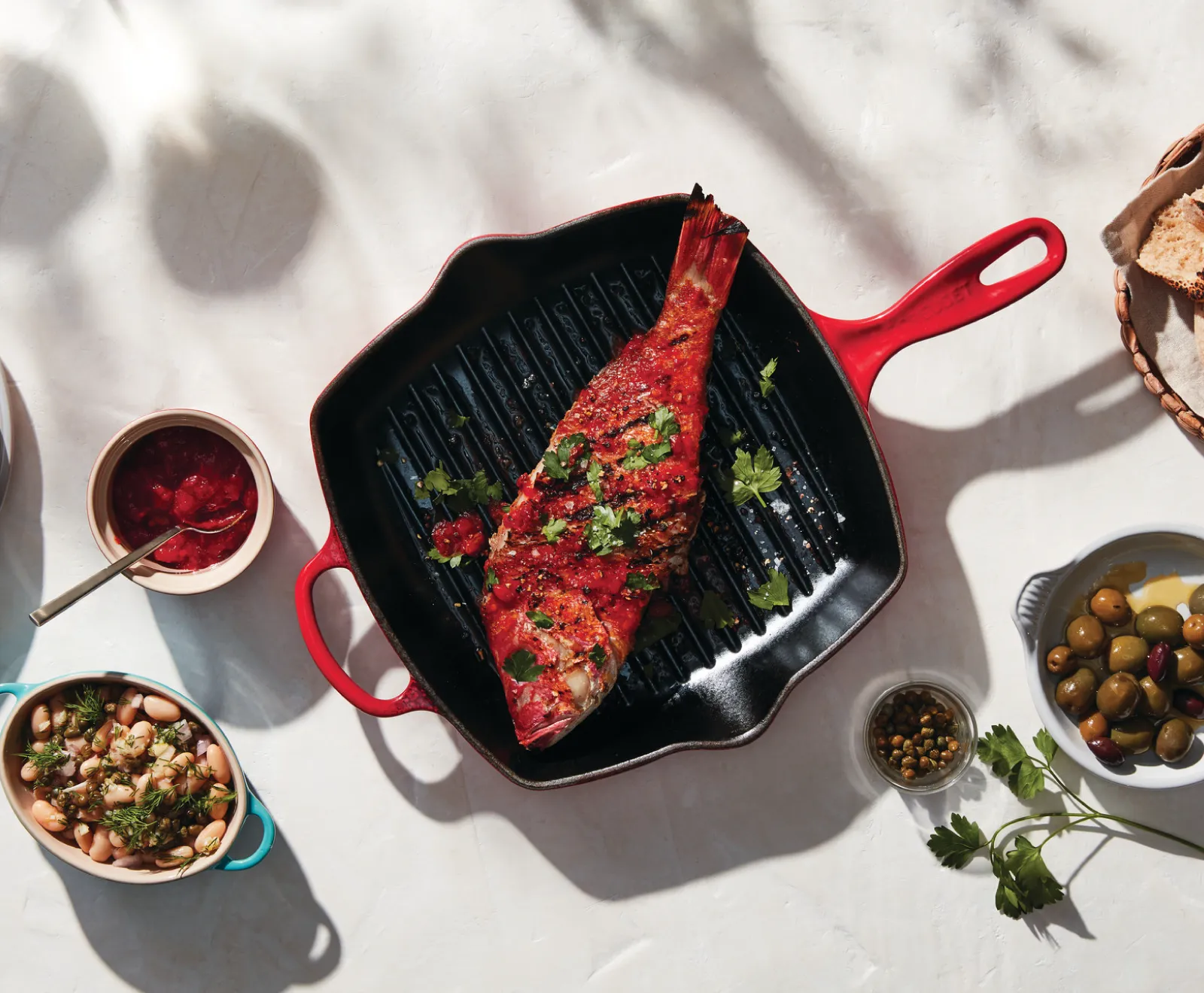 Le Creuset Signature Square Skillet Grill